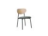 Chaise de Cafétéria MIA Dossier Bois