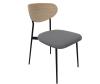 Chaise de Cafétéria MIA Dossier Bois