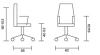 Fauteuil Visiteur ou de Réunion VELA sur roulettes