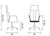 Fauteuil Président LARUS simili ou cuir