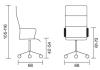 Fauteuil de Direction TECHNOSOFT design