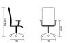 Fauteuil BORA Coque et Support Lombaire de Couleur