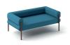 Canapé design 2 places PRIVEE monocolore