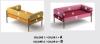 Canapé 2 places design PRIVEE bicolore