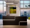 Banque d'Accueil MITIS L 275 cm avec Leds