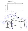 Bureau ITALIC avec Retour sur Crédence