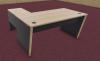 Bureau ITALIC sur Retour avec 1 Tiroir