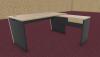 Bureau ITALIC sur Retour avec 1 Tiroir