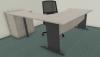 Bureau Double Vague GILDA avec Retour et Caisson
