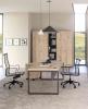 Bureau AUREO avec VdF et Caisson pieds Arche