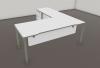 Bureau avec Retour NUANZA avec VDF et Caisson P60