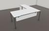 Bureau avec Retour NUANZA avec VDF et Caisson P60