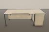 Bureau NUANZA avec VDF et Caisson HB 80
