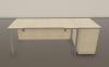 Bureau NUANZA avec VDF et Caisson HB 80