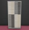Armoirette H135 cm 2 Colonnes 42 Tiroirs TP6 e-Clen