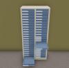 Armoirette 2 Colonnes H 135 cm 52 Tiroirs e-Clen