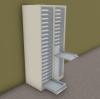 Armoirette 2 Colonnes H 135 cm 52 Tiroirs e-Clen