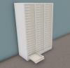 Armoirette 3 Colonnes H 135 cm 63 Tiroirs e-Clen 6 cm