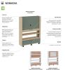Ensemble NOMADIA avec Table Indépendante